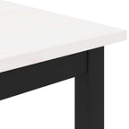 Couchtisch Weiß 70 x 50 x 36 cm Massives Kiefernholz