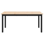 Couchtisch Natur 100 x 50 x 45 cm Massives Kiefernholz