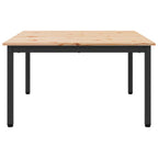 Couchtisch Natur 80 x 80 x 45 cm Massives Kiefernholz