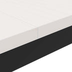 Couchtisch Weiß 80 x 80 x 45 cm Massives Kiefernholz