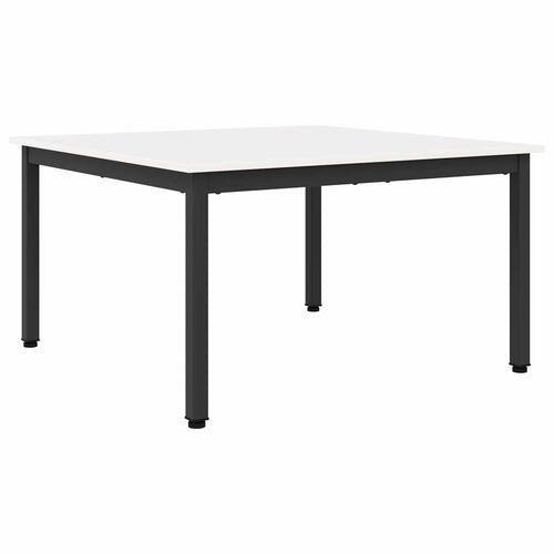 Couchtisch Weiß 80 x 80 x 45 cm Massives Kiefernholz