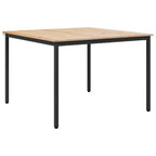 Esstisch Natur 110 x 110 x 75 cm Massives Kiefernholz