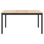 Esstisch Natur 140 x 80 x 75 cm Massives Kiefernholz