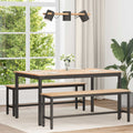 Esstisch Natur 150 x 90 x 75 cm Massives Kiefernholz