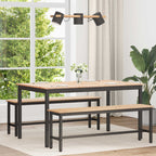 Esstisch Natur 150 x 90 x 75 cm Massives Kiefernholz