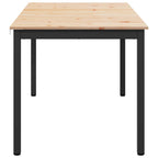 Esstisch Natur 150 x 90 x 75 cm Massives Kiefernholz