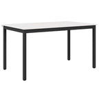 Esstisch Weiß 150 x 90 x 75 cm Massives Kiefernholz