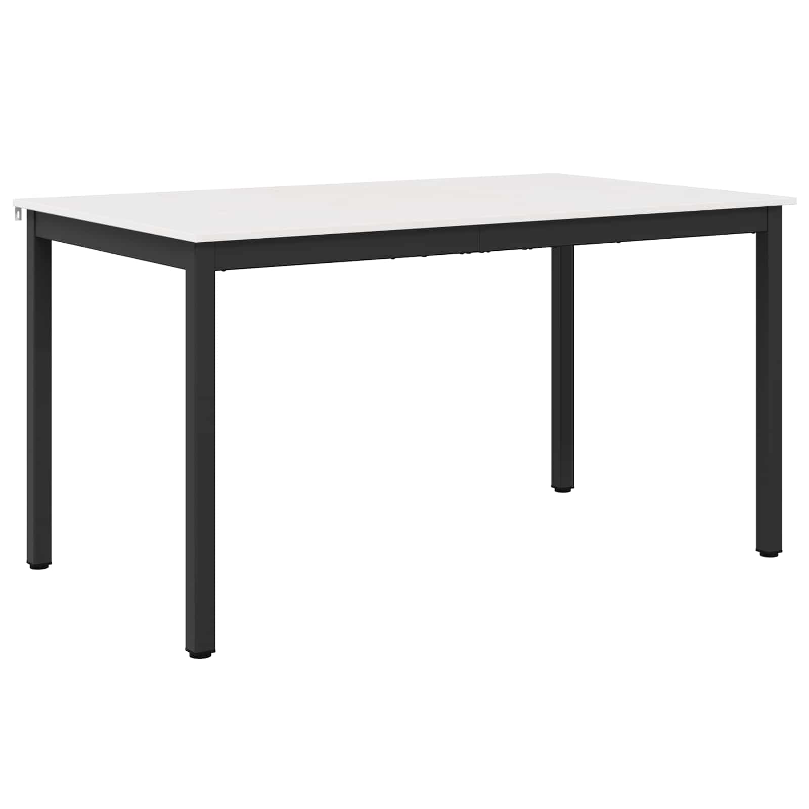 Esstisch Weiß 150 x 90 x 75 cm Massives Kiefernholz