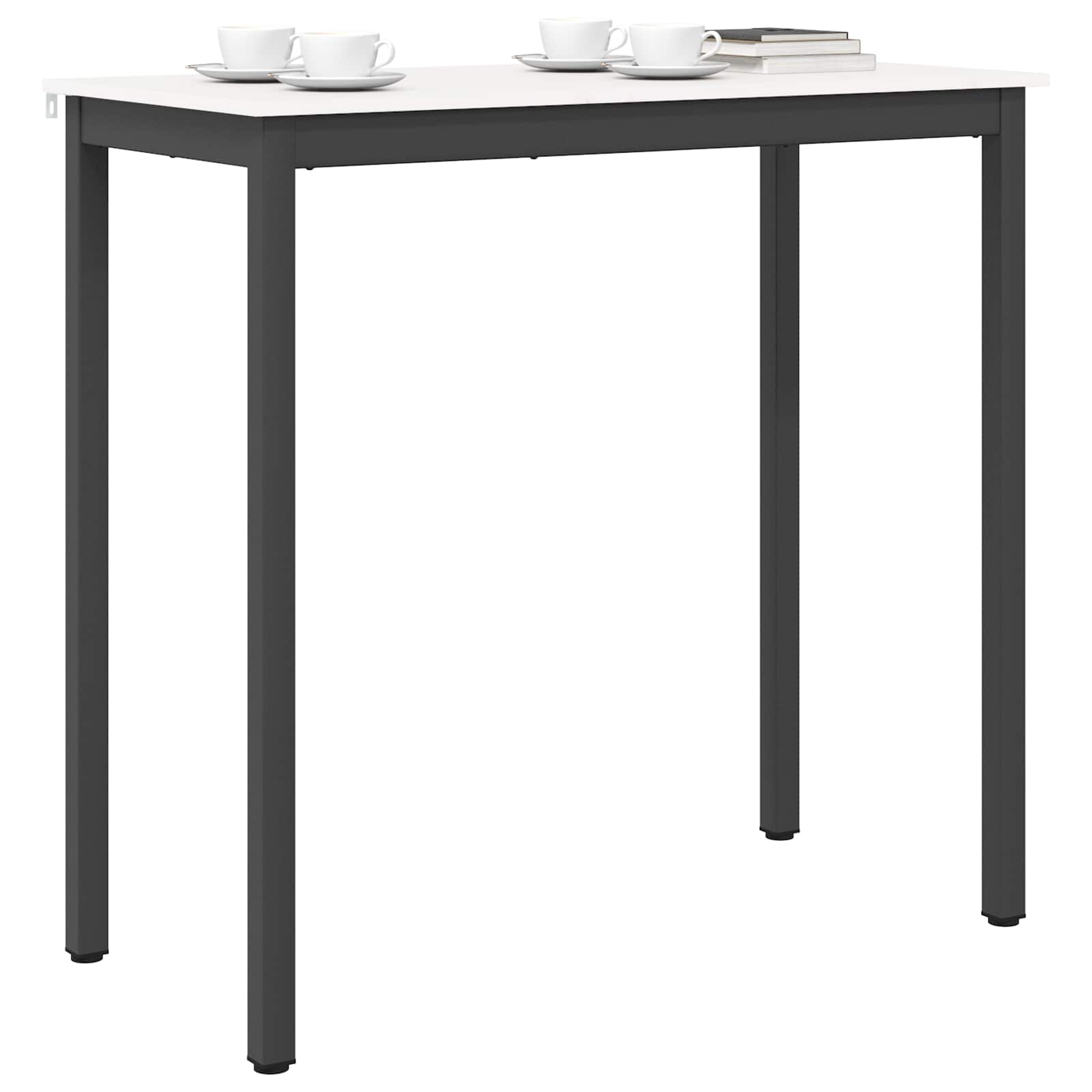 Bartisch Weiß 110 x 55 x 105 cm Massives Kiefernholz