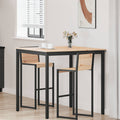 Bartisch Natur 110 x 110 x 105 cm Massives Kiefernholz