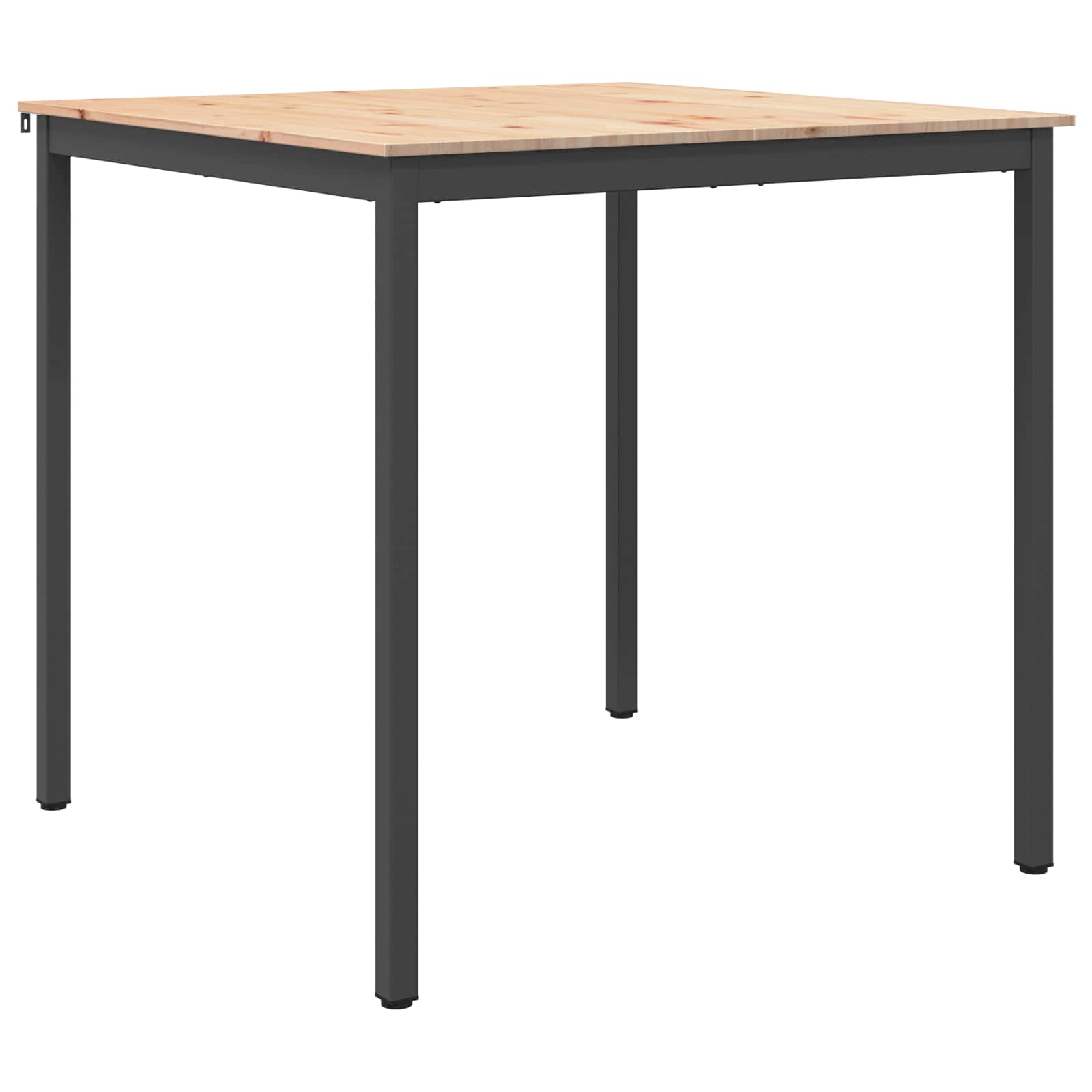 Bartisch Natur 110 x 110 x 105 cm Massives Kiefernholz