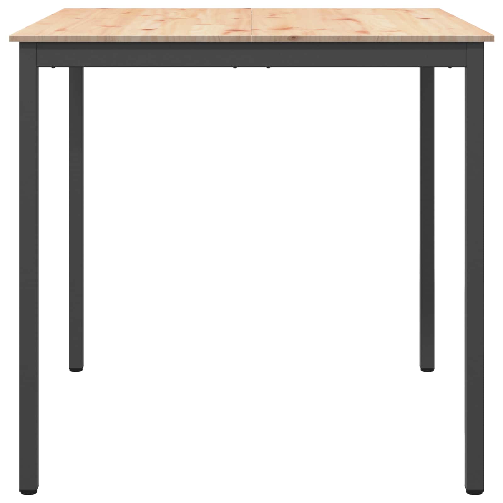 Bartisch Natur 110 x 110 x 105 cm Massives Kiefernholz