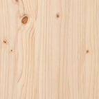 Bartisch Natur 110 x 110 x 105 cm Massives Kiefernholz