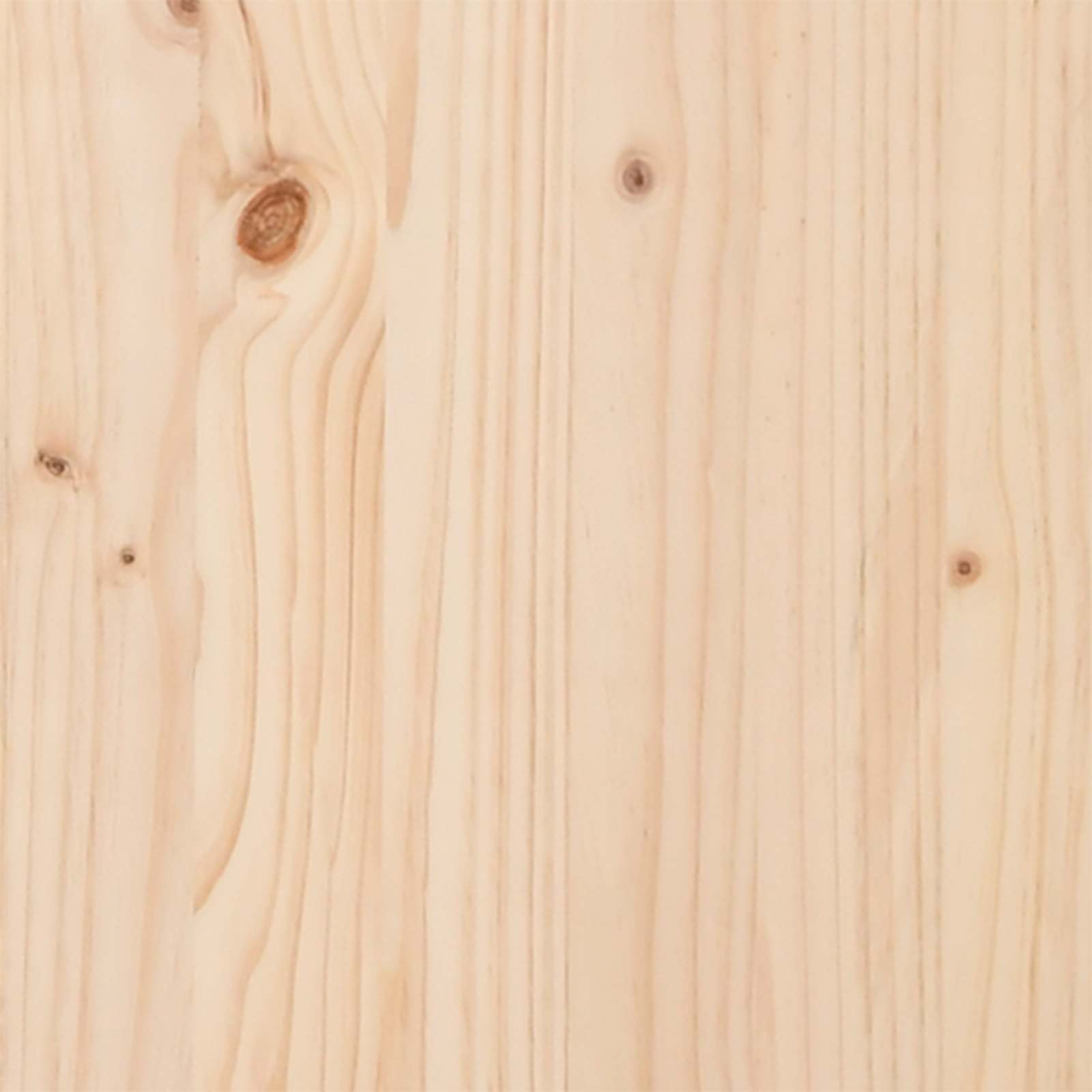 Bartisch Natur 110 x 110 x 105 cm Massives Kiefernholz