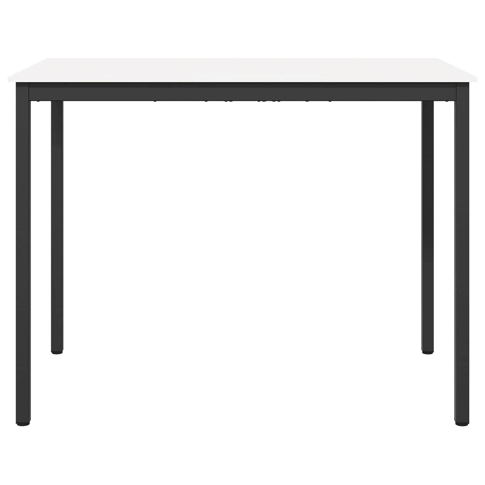 Bartisch Weiß 140 x 80 x 105 cm Massives Kiefernholz