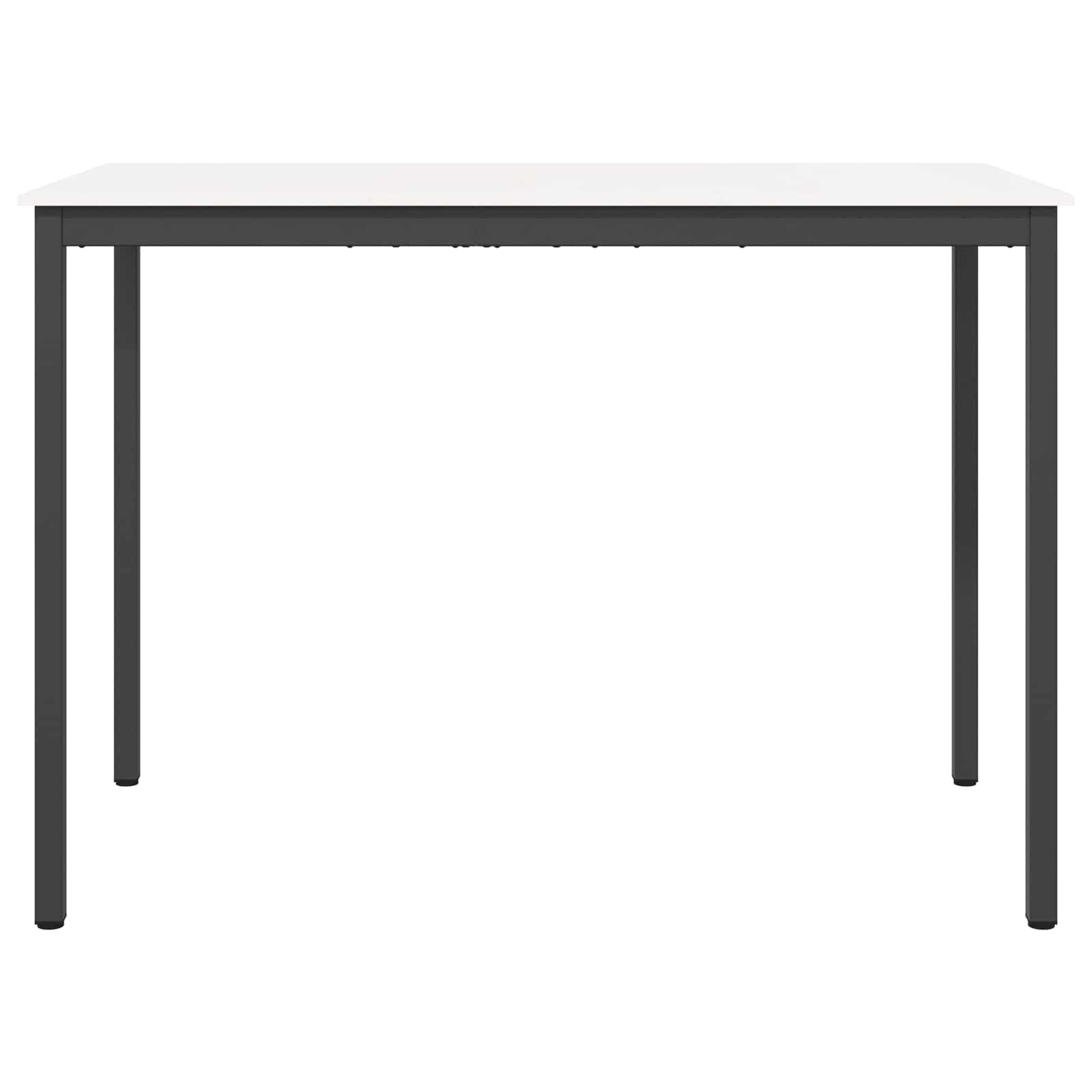 Bartisch Weiß 150 x 80 x 105 cm Massives Kiefernholz