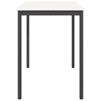 Bartisch Weiß 150 x 80 x 105 cm Massives Kiefernholz