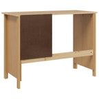 Schreibtisch mit Schubladen HILL Honigbraun 100 x 45 x 74 cm