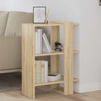 Bücherregal Sonoma-Eiche 52 x 25 x 71,5 cm Holzwerkstoff