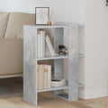 Bücherregal Beton Grau 52 x 25 x 71,5 cm Holzwerkstoff