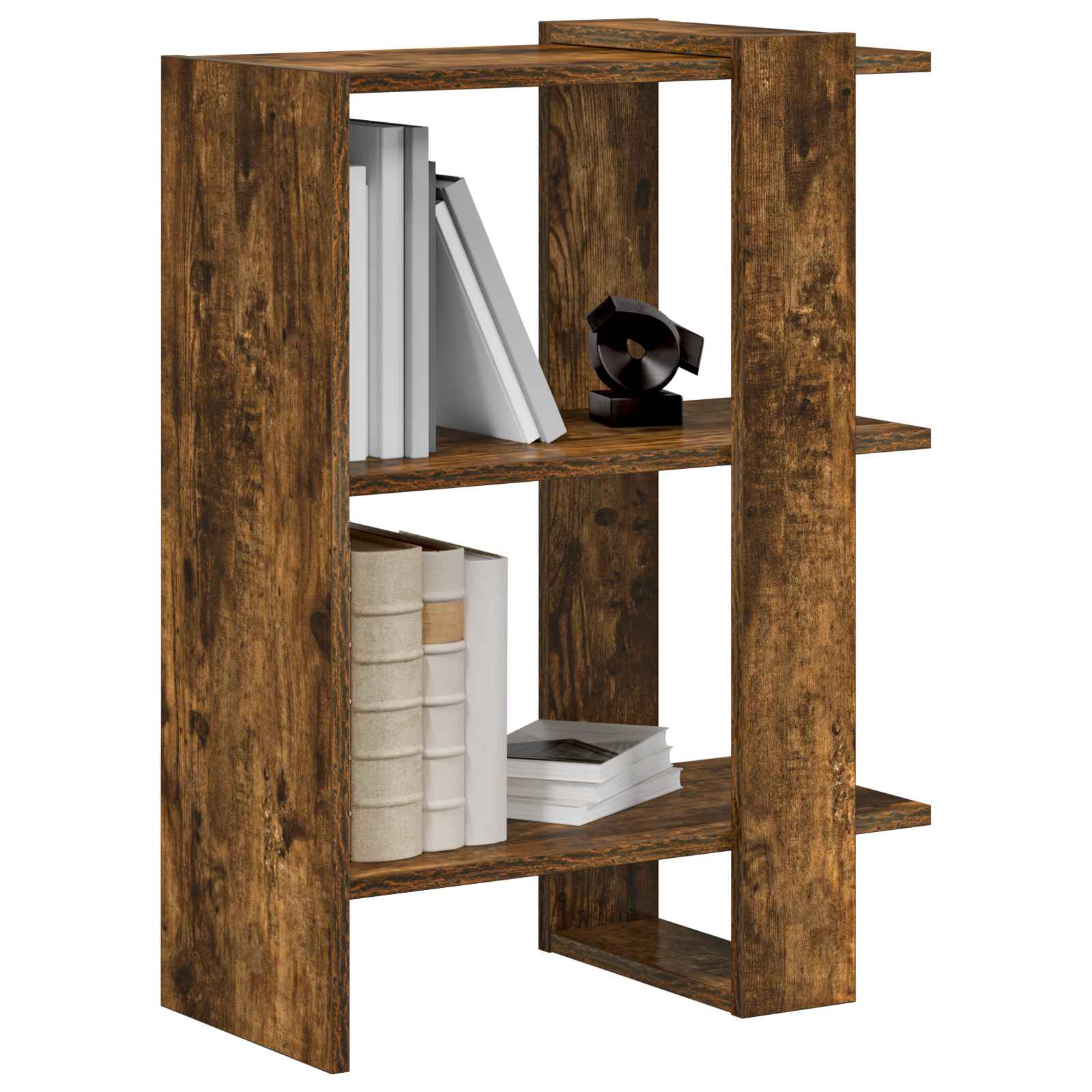 Bücherregal Geräucherte Eiche 52 x 25 x 71,5 cm Holzwerkstoff