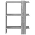 Bücherregal Graues Sonoma 52 x 25 x 71,5 cm Holzwerkstoff