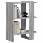 Bücherregal Graues Sonoma 52 x 25 x 71,5 cm Holzwerkstoff