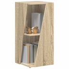 Seitenregal Sonoma-Eiche 33 x 32 x 70,5 cm Holzwerkstoff