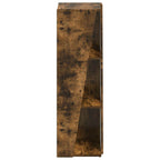 Seitenregal Geräucherte Eiche 33 x 32 x 100,5 cm Holzwerkstoff
