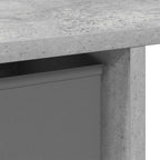 Schreibtisch Beton Grau 100 x 40 x 75 cm Holzwerkstoff