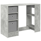 Schreibtisch Beton Grau 100 x 40 x 75 cm Holzwerkstoff