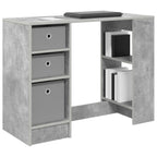 Schreibtisch Beton Grau 100 x 40 x 75 cm Holzwerkstoff