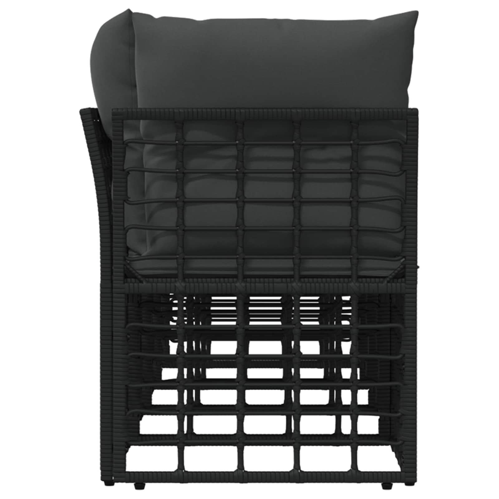 4-Sitzer Garten-Sofa mit linker Armlehne 4 pcs 4-Sitzanzahl