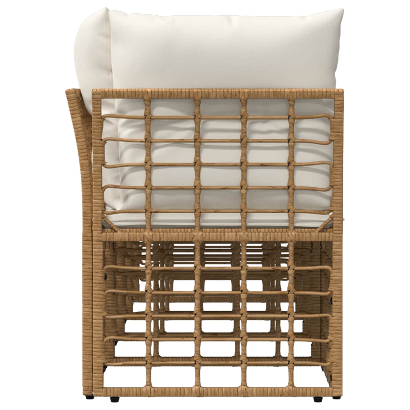 4-Sitzer Garten-Sofa mit linker Armlehne 4 pcs 4-Sitzanzahl