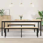 Esstische 2 pcs 200 x 100 x 75 cm Holzwerkstoff