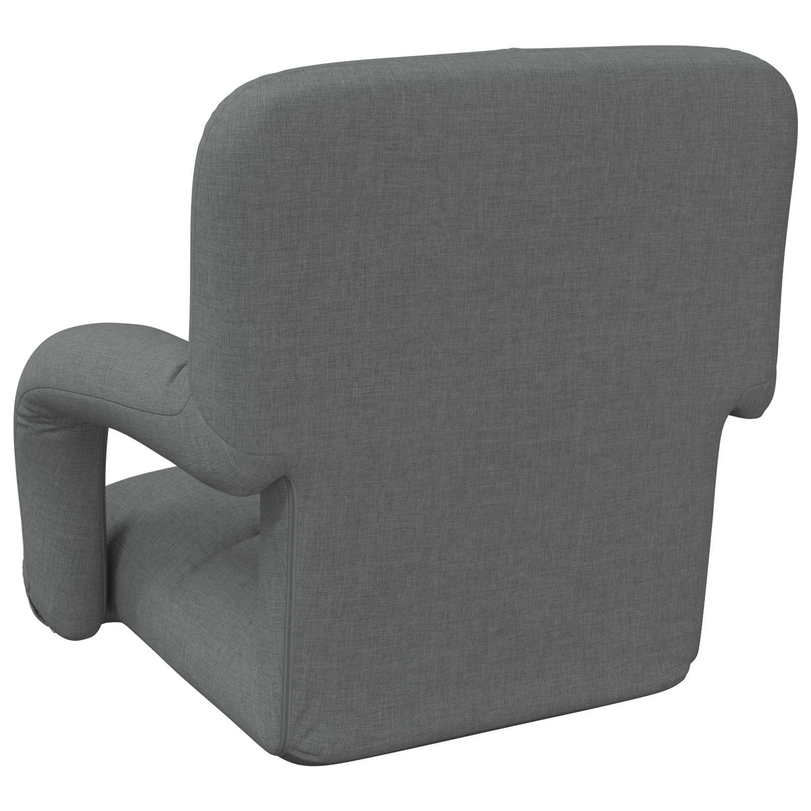 Verstellbarer Bodenstuhl mit Armlehne 5-stufige Position Stoff