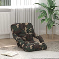 Verstellbarer Bodenstuhl mit Armlehne 5-stufige Position Stoff