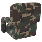 Verstellbarer Bodenstuhl mit Armlehne 5-stufige Position Stoff