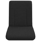 Verstellbarer Fußsessel Schwarz Stoff