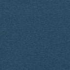 Verstellbarer Fußsessel Blau Stoff