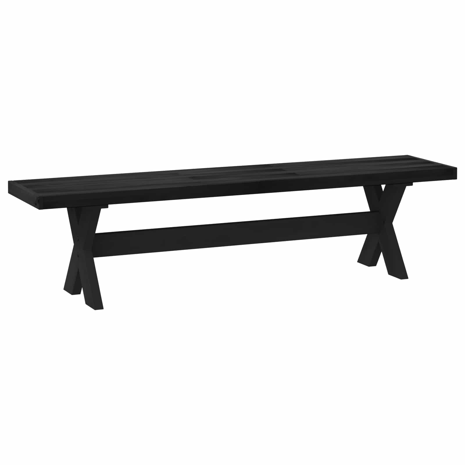 Esstischbank NOAIN 160 x 41 x 45 cm Massives Kiefernholz
