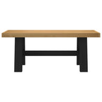 Esstischbank NOAIN 120 x 41 x 45 cm Massives Kiefernholz Natur