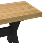 Esstischbank NOAIN 120 x 41 x 45 cm Massives Kiefernholz Natur