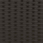 Liegebank mit Tisch Schwarz 126 x 65 x 112 cm Poly-Rattan