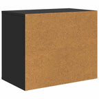 Katzenhaus Schwarz 51 x 30 x 42,5 cm Holzwerkstoff