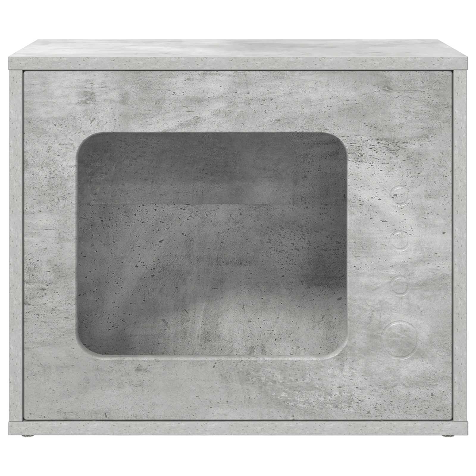 Katzenhaus Beton 51 x 30 x 42,5 cm Holzwerkstoff