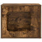 Katzenhaus Geräucherte Eiche 51 x 30 x 42,5 cm Holzwerkstoff