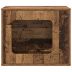 Katzenhaus Altholz 51 x 30 x 42,5 cm Holzwerkstoff