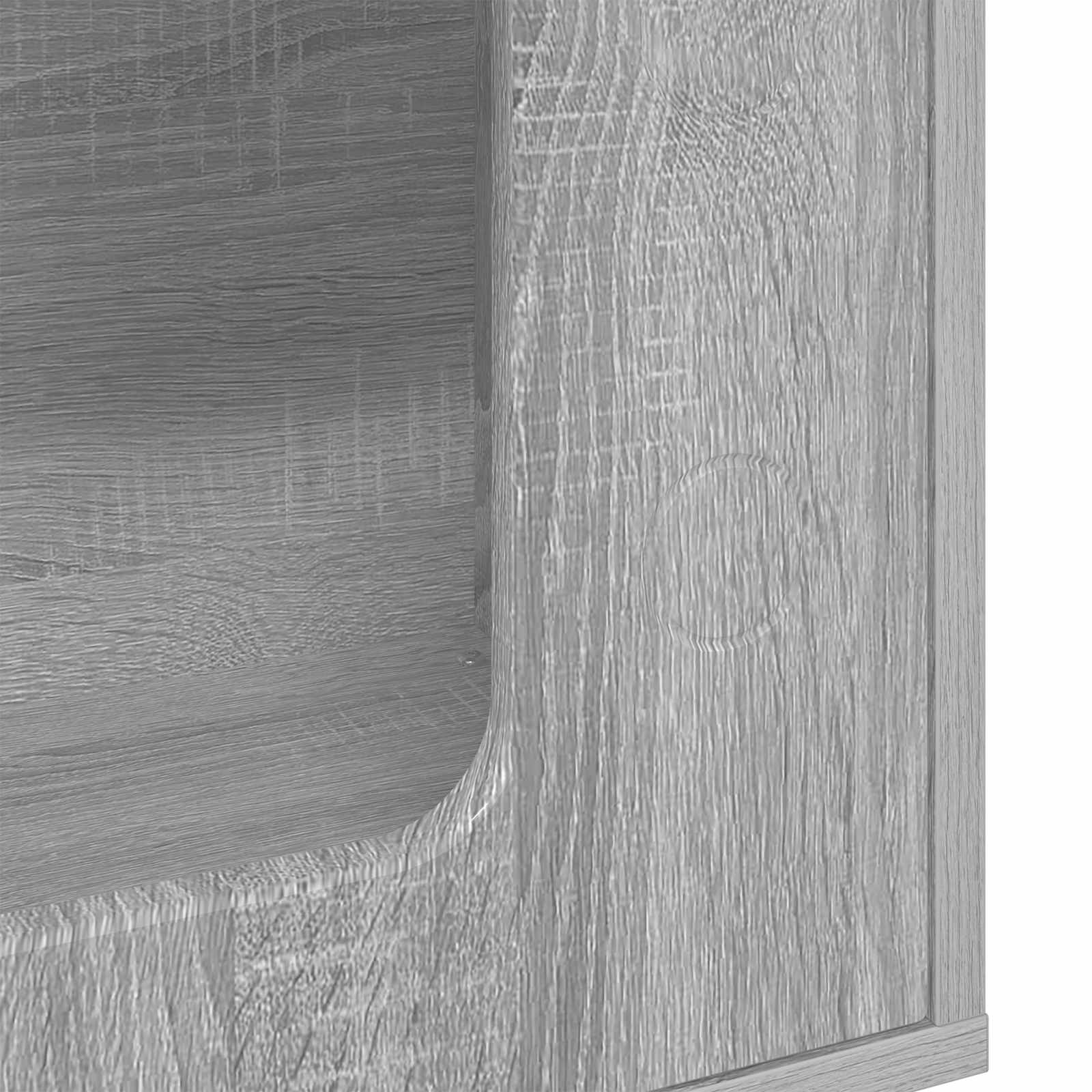 Katzenhaus Graues Sonoma 51 x 30 x 52 cm Holzwerkstoff