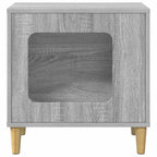 Katzenhaus Graues Sonoma 51 x 30 x 52 cm Holzwerkstoff
